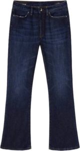 Dondup Hoge Taille Skinny Jeans met Juweel Details Blauw Dames