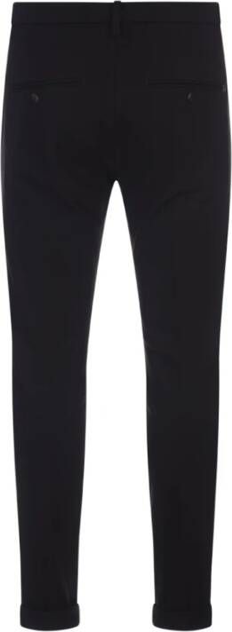 Dondup Gaubert Slim Fit Broek Black Heren