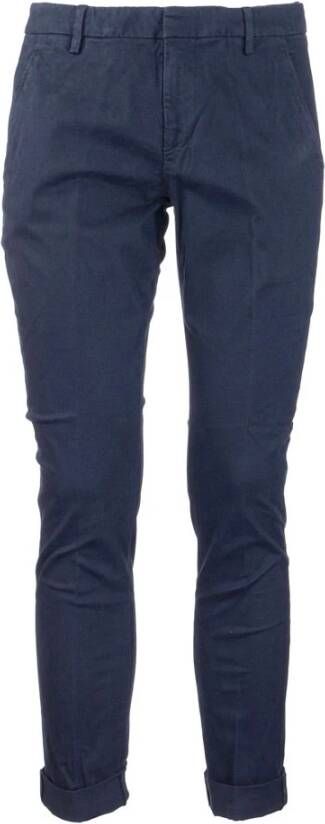 Dondup Marineblauwe Gaubert Chinos Blue Heren