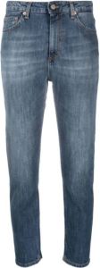 Dondup Mid Rise Skinny Jeans Blauw Dames