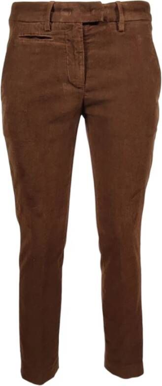 Dondup Perfect Model Broek Bruin Dames