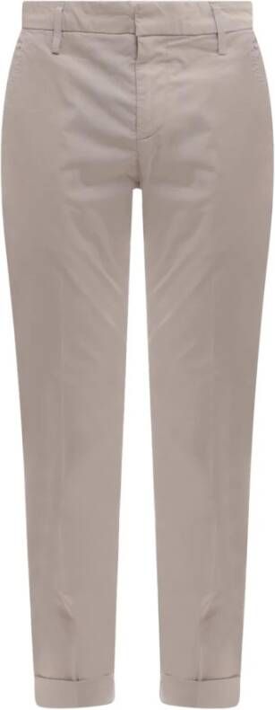 Dondup Rechte broek Beige Heren