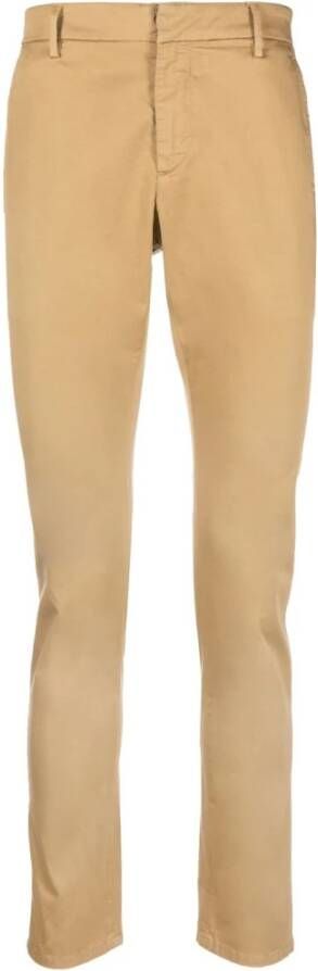 Dondup Slim-fit broek Bruin Heren