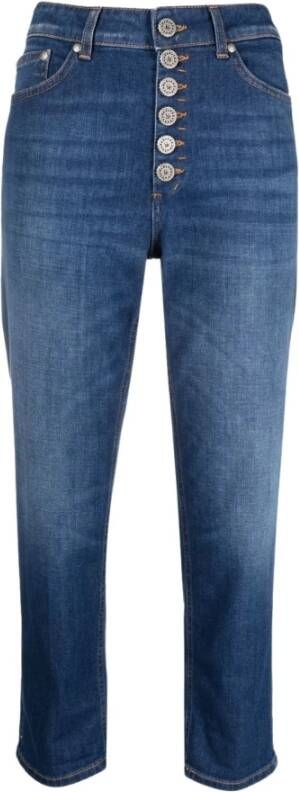 Dondup Ruimvallende spijkerbroek Blauw Dames