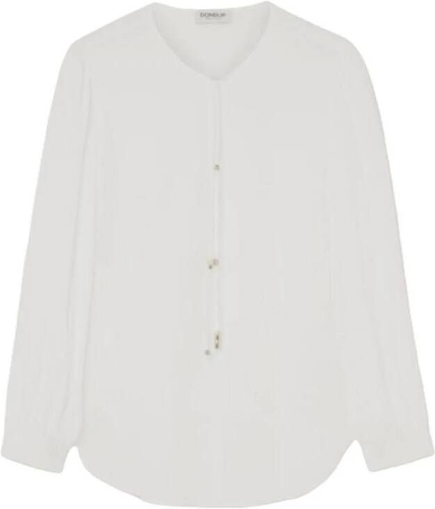 Dondup Verrijk je garderobe met deze prachtige blouse White Dames