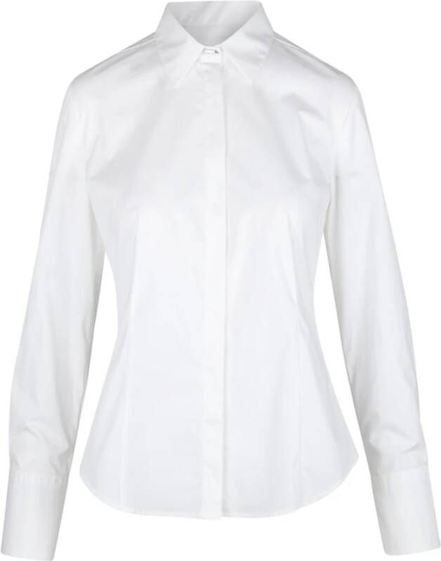Dondup Elegante Blouses voor Dames Hoogwaardige Mode White Dames