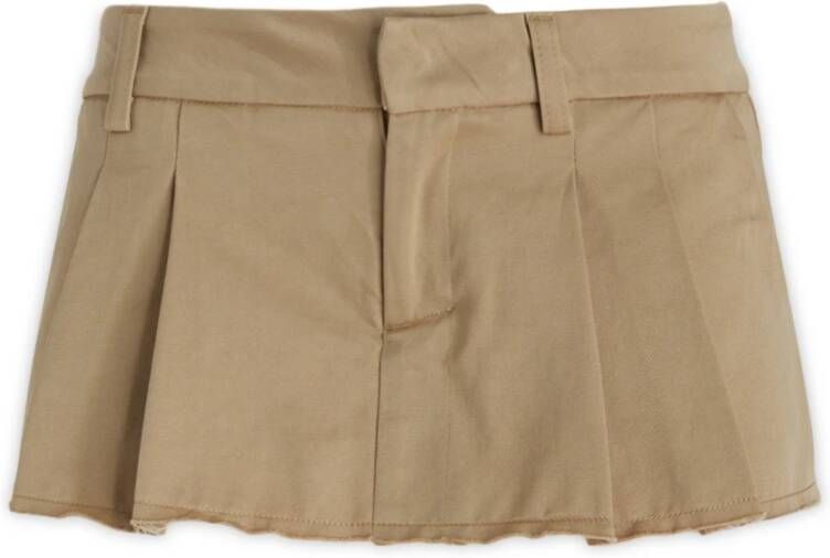 Dondup Short Shorts Beige Dames