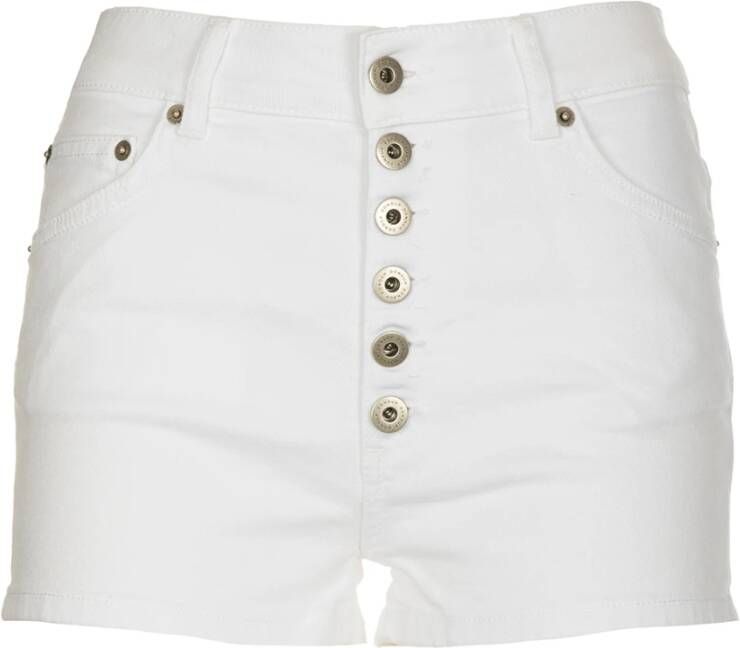 Dondup Witte shorts White Dames