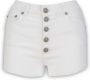 Dondup Short Shorts White Dames - Thumbnail 1