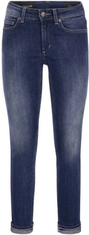 Dondup Skinny Jeans Blauw Dames