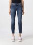 Dondup Destroyed Skinny Jeans met ritssluiting Blue Dames - Thumbnail 5