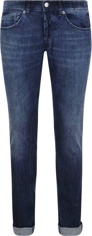 Dondup Slim Fit Denim Jeans Blue Heren