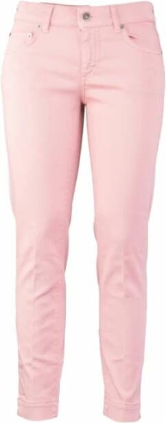 Dondup Rose Bull Denim Skinny Jeans Pink Dames
