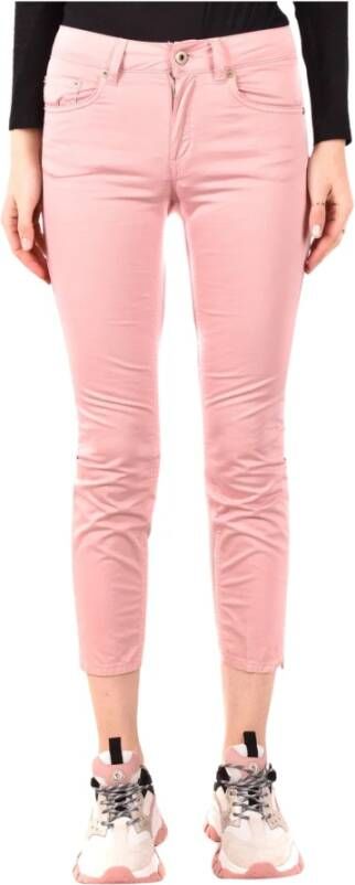Dondup Skinny jeans Roze Dames