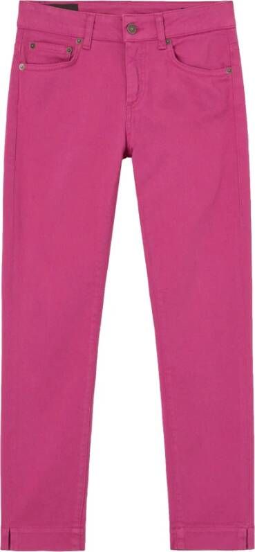 Dondup Slim Fit Jeans Pink Dames