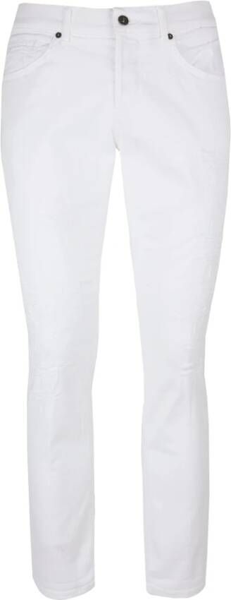 Dondup Flex Skinny Jeans White Heren