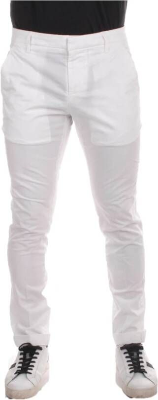 Dondup Skinny Trousers Wit Heren