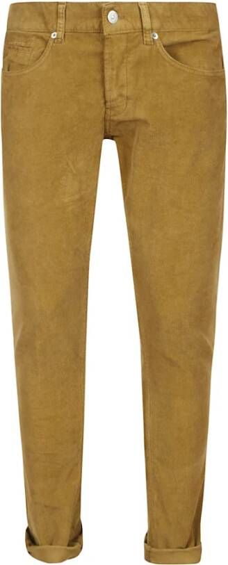 Dondup Slim-fit broek Beige Heren