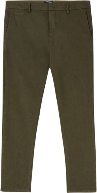 Dondup Slim-fit broek Groen Heren