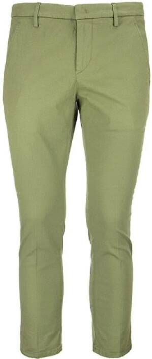 Dondup Slim-fit broek Groen Heren