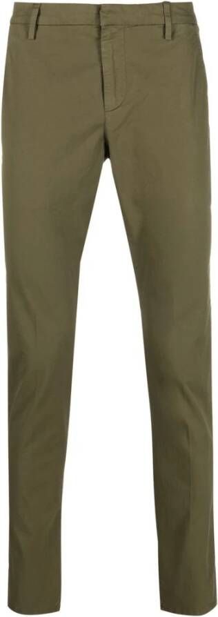 Dondup Slim-fit broek Groen Heren
