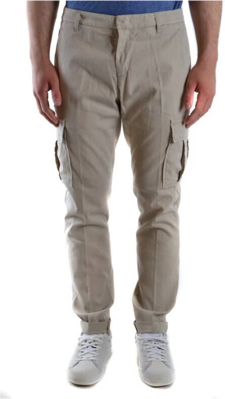 Dondup Slim-fit broek Wit Heren