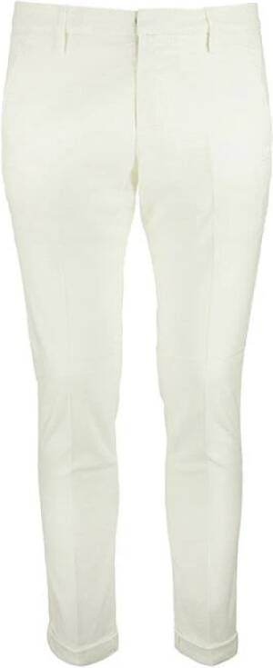 Dondup Slim-fit broek Wit Heren