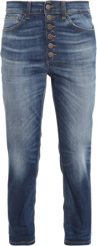 Dondup Stijlvolle Slim-fit Jeans voor Vrouwen Blue Dames
