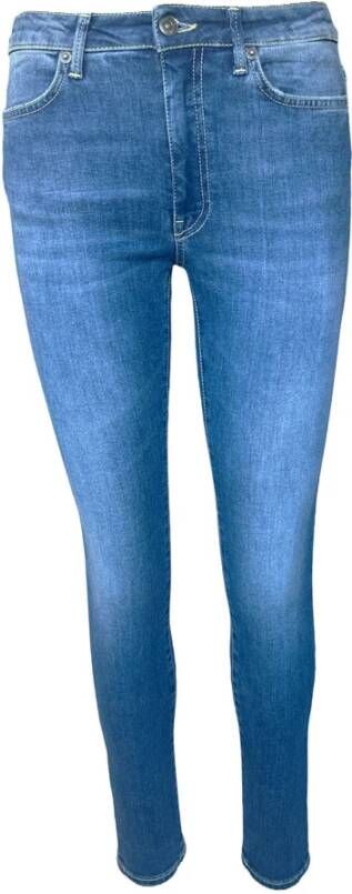 Dondup Slim-fit Jeans Blauw Dames