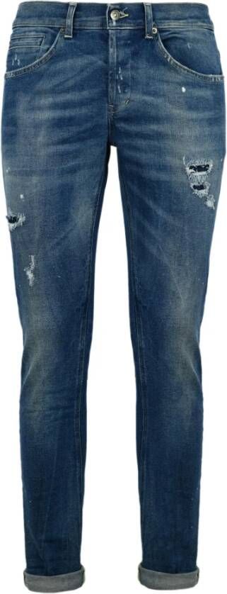 Dondup Slim-Fit Denim Jeans Blue Heren
