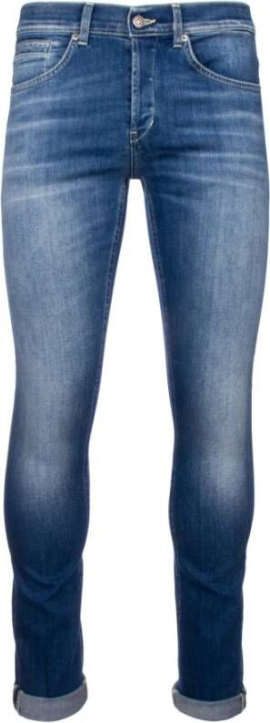 Dondup Stijlvolle Slim-fit Jeans voor Heren Blue Heren
