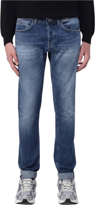 Dondup Moderne Slim-fit Jeans Blue Heren