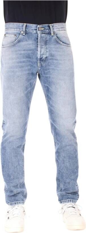 Dondup Stijlvolle Slim-fit Jeans voor Heren Blue Heren