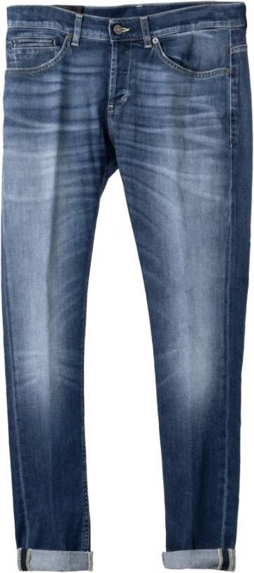 Dondup George Slim Fit Denim Jeans Blue Heren