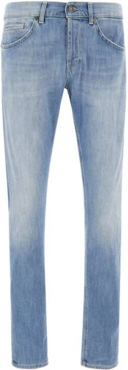 Dondup Klassieke Straight Jeans Blue Heren