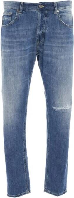 Dondup Slim-fit Jeans Blauw Heren