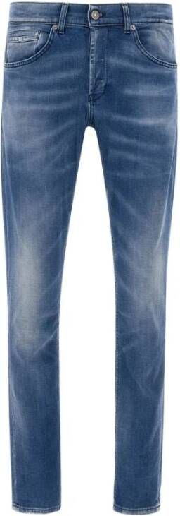 Dondup Stijlvolle Slim-fit Jeans Blue Heren