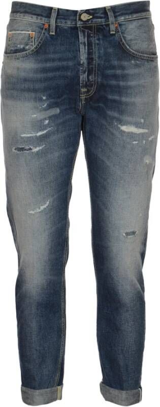 Dondup Icon Slim-Fit Heren Jeans Blue Heren