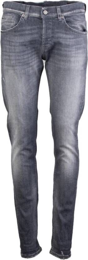Dondup George Slim-Fit Jeans Gray Heren
