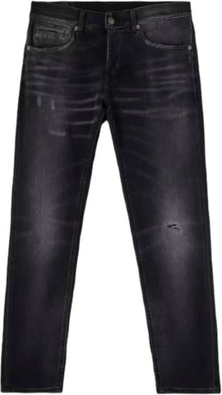 Dondup Slim-fit jeans Zwart Heren