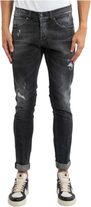 Dondup Slim-fit Jeans Zwart Heren