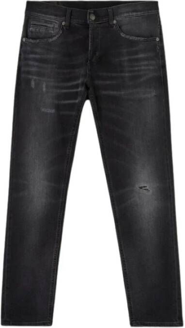 Dondup Slim-fit Jeans Zwart Heren