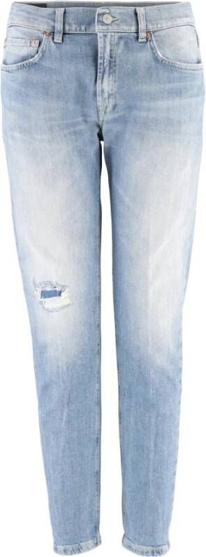 Dondup Mila Slim-fit Jeans Blue Dames