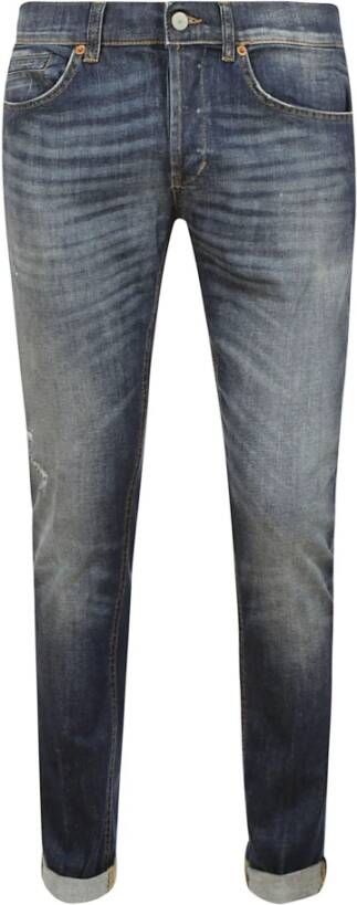 Dondup Slim-Fit Jeans voor mannen Blue Heren