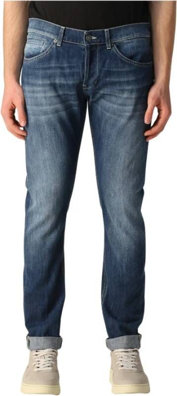 Dondup Slimfit-jeans Blauw Heren