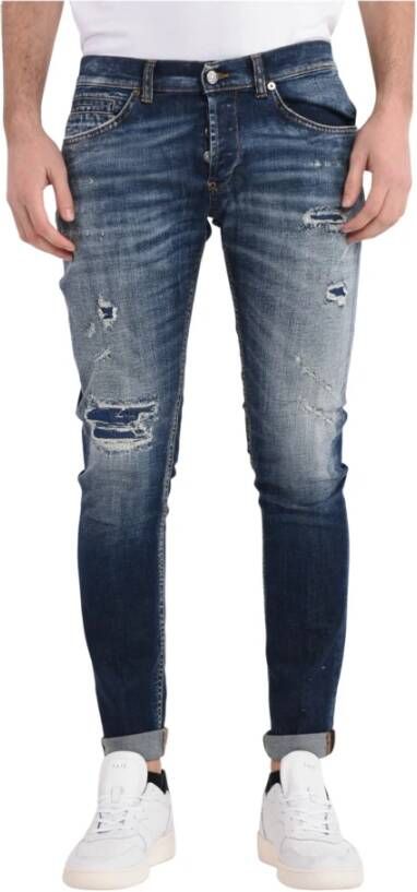 Dondup Slim-fit Jeans Upgrade voor Heren Blue Heren
