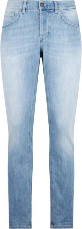 Dondup Klassieke Straight Jeans Blue Heren