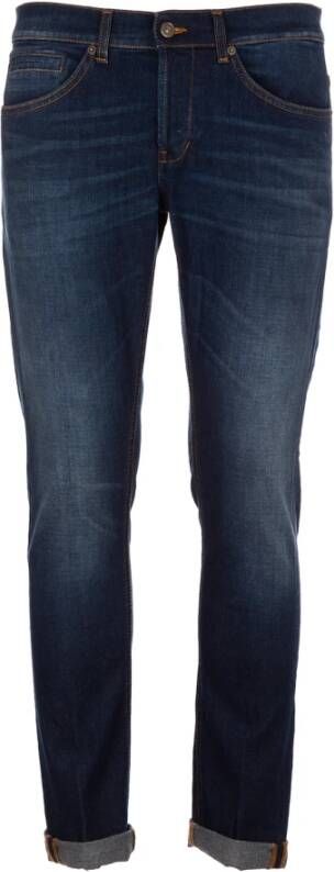 Dondup Slimfit-jeans Blauw Heren