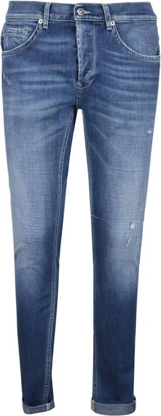 Dondup Slimfit-jeans Blauw Heren