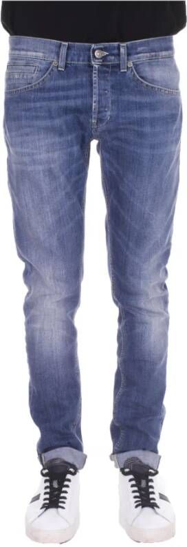 Dondup Upgrade je denimcollectie met hoogwaardige Straight Jeans Blue Heren